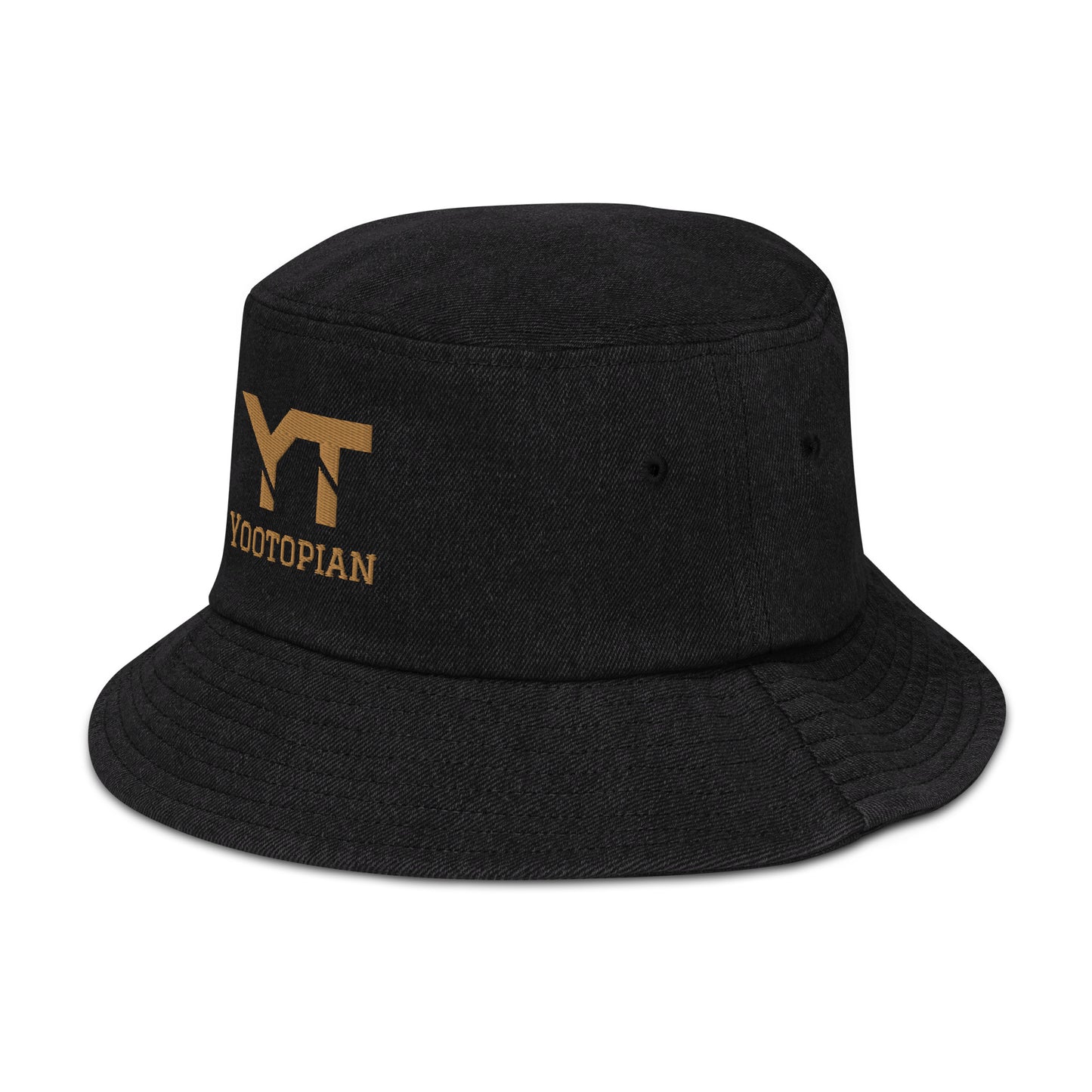 YT- Denim bucket hat