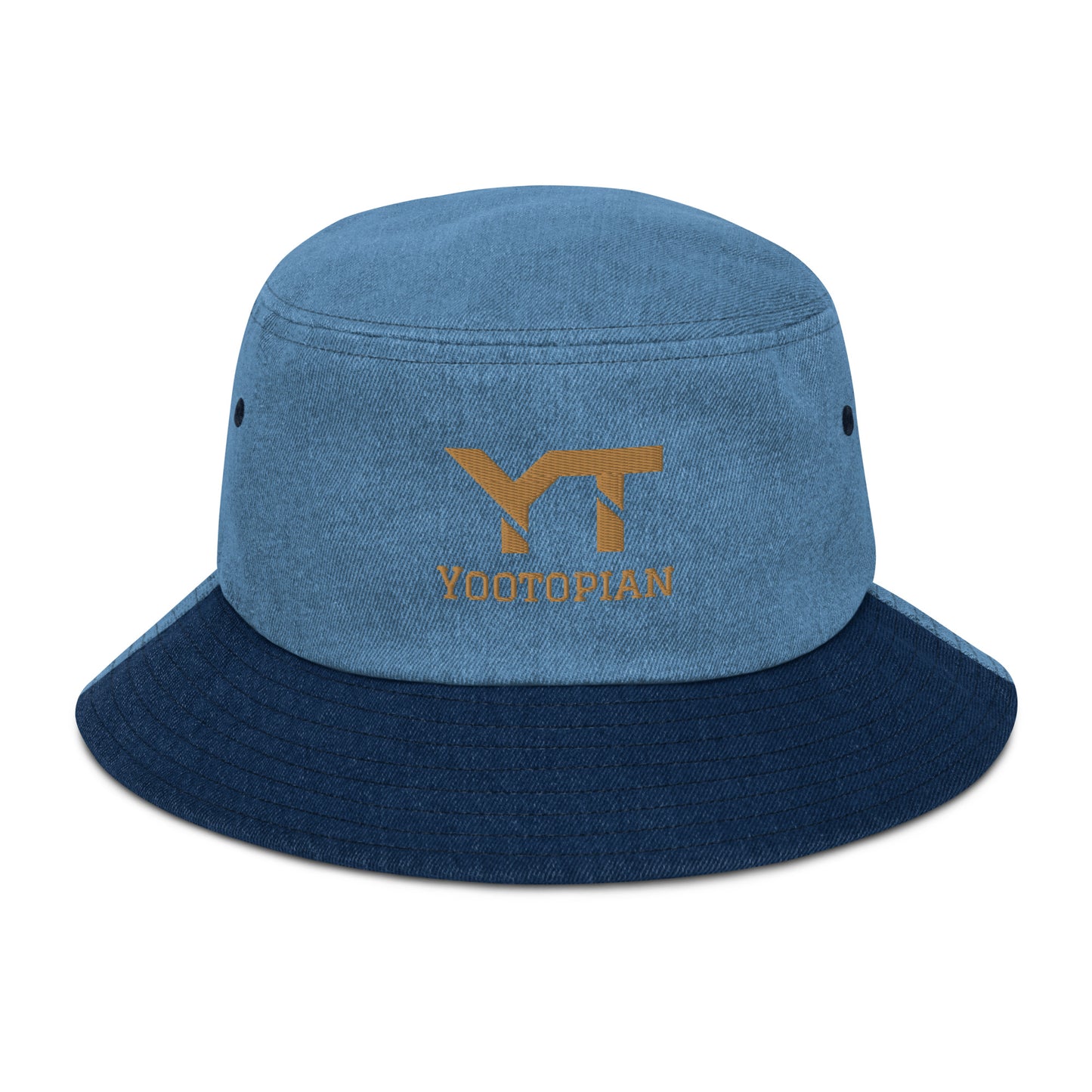 YT- Denim bucket hat