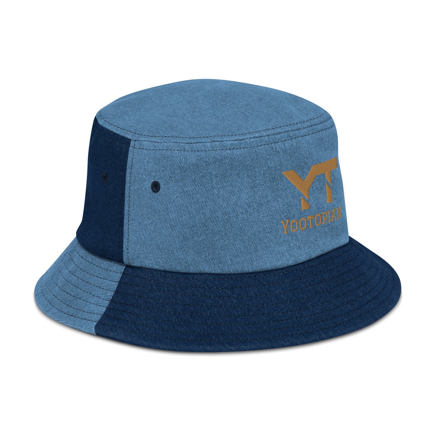 YT- Denim bucket hat