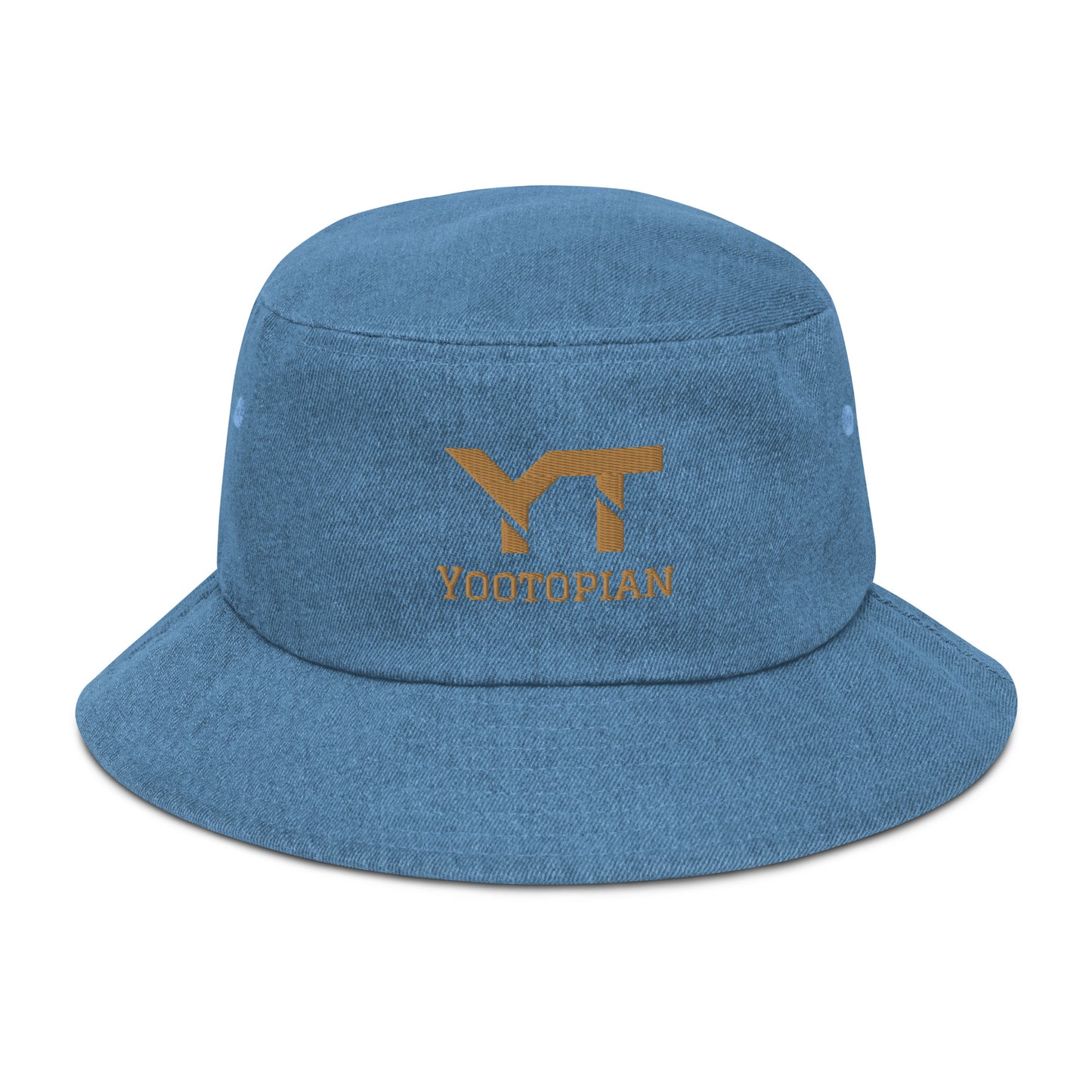 YT- Denim bucket hat